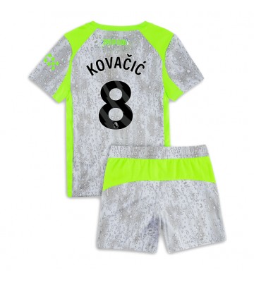 Manchester City Mateo Kovacic #8 Replica Third Stadium Kit for Kids 2025-26 Short Sleeve (+ pants)